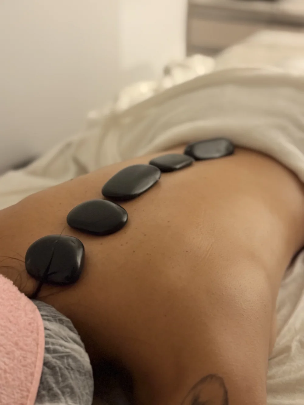 Sessão de massagem relaxante